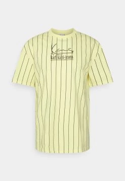 Bester Verkauf 💯 Karl Kani SIGNATURE UNISEX TEE - T-Shirt Print - Yellow 🔔