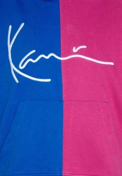 Aktion ⭐ Karl Kani SIGNATURE BLOCK HOODIE - Kapuzenpullover - Blue/pink, Damen 🥰 -Karl Kani Verkäufe 4e54a78def1c483b8d9e0939a0db5df3