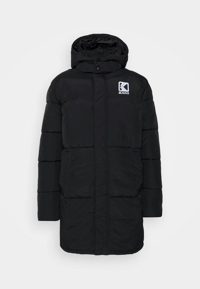 Angebote ⌛ Karl Kani LONG HOODED PUFFER JACKET UNISEX - Wintermantel - Black 🔔 5 Angebote ⌛ Karl Kani LONG HOODED PUFFER JACKET UNISEX - Wintermantel - Black 🔔 – Bild 5