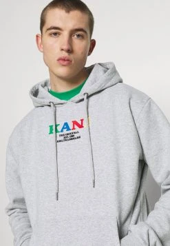 Aktion 🌟 Karl Kani UNISEX RETRO HOODIE - Kapuzenpullover - Ash Grey ⌛ -Karl Kani Verkäufe 52e4c2010ba24b9f977cb257079a1930