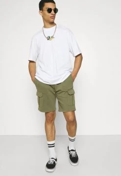 Neu 🌟 Karl Kani SMALL SIGNATURE WASHED - Shorts - Green, Herren 🤩 -Karl Kani Verkäufe 5353f46443ba42668b2fd2241d07dc42