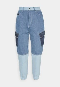 Aktion ⭐ Karl Kani BLOCK PANTS - Jeans Tapered Fit - Blue, Herren ⌛ -Karl Kani Verkäufe 54c22fd8ee154418b2f00249eee85659