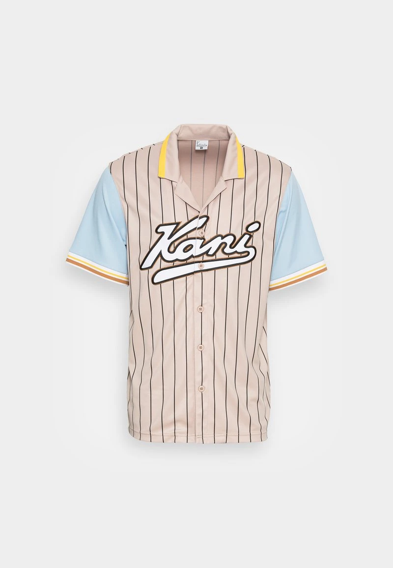 Besorgen 👍 Karl Kani VARSITY ⚾ BASEBALL SHIRT UNISEX - Hemd - Light Sand 😍 4 Besorgen 👍 Karl Kani VARSITY ⚾ BASEBALL SHIRT UNISEX - Hemd - Light Sand 😍 – Bild 4