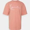 Neu 🛒 Karl Kani SIGNATURE LOGO PINSTRIPE TEE UNISEX - T-Shirt Print - Rose ✔️ -Karl Kani Verkäufe 5ac84914e34845f5b6b1c536d3720326