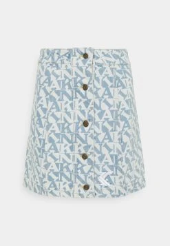 Brandneu ✔️ Karl Kani SKIRT - Minirock - Light Blue, Damen 👍 -Karl Kani Verkäufe 5c8ae99a40944faca8127d9f803f6273