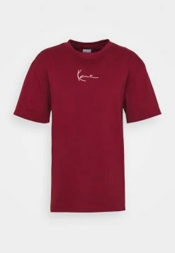 Top 10 🧨 Karl Kani SMALL SIGNATURE TEE UNISEX - T-Shirt Basic - Dark Red ⭐ -Karl Kani Verkäufe 5e83e6b26b0e484989297b29e6f5fd50