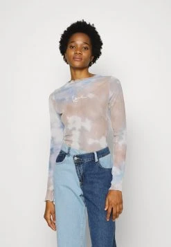 Bestes Angebot ⌛ Karl Kani SIGNATURE - Langarmshirt - Taupe, Damen ✔️