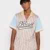 Besorgen 👍 Karl Kani VARSITY ⚾ BASEBALL SHIRT UNISEX - Hemd - Light Sand 😍 -Karl Kani Verkäufe 643cc58fc1134067ad9fa061c8e24e0b