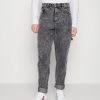 Budget ✨ Karl Kani RETRO MOON PANTS - ⭐ Jeans Relaxed Fit - Dark Grey, Herren 🔥 -Karl Kani Verkäufe 68643a9b58864e41adeb41628fe5406f