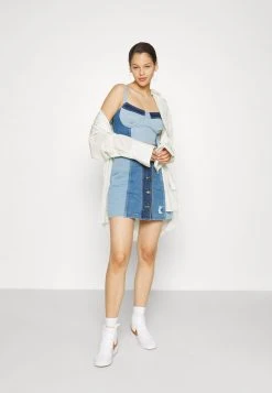 Neu ✨ Karl Kani BLOCK 🥰 SKIRT - Minirock - Blue, Damen ❤️ -Karl Kani Verkäufe 6968b3bc2ced40958981b36a1dd8b9c0