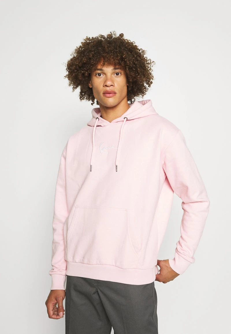 Blitzangebot 😀 Karl Kani SMALL SIGNATURE HOODIE UNISEX - Sweatshirt - Rose ✔️ 1 Blitzangebot 😀 Karl Kani SMALL SIGNATURE HOODIE UNISEX - Sweatshirt - Rose ✔️