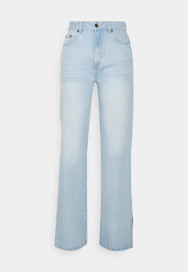Brandneu 🥰 Karl Kani SLIT - Jeans Relaxed Fit - Light Blue, Damen 🛒 4 Brandneu 🥰 Karl Kani SLIT - Jeans Relaxed Fit - Light Blue, Damen 🛒 – Bild 4