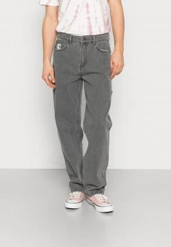 Am billigsten 🔔 Karl Kani RETRO BAGGY WORKWEAR - 🔔 Jeans Relaxed Fit - Light Grey, Herren ⭐