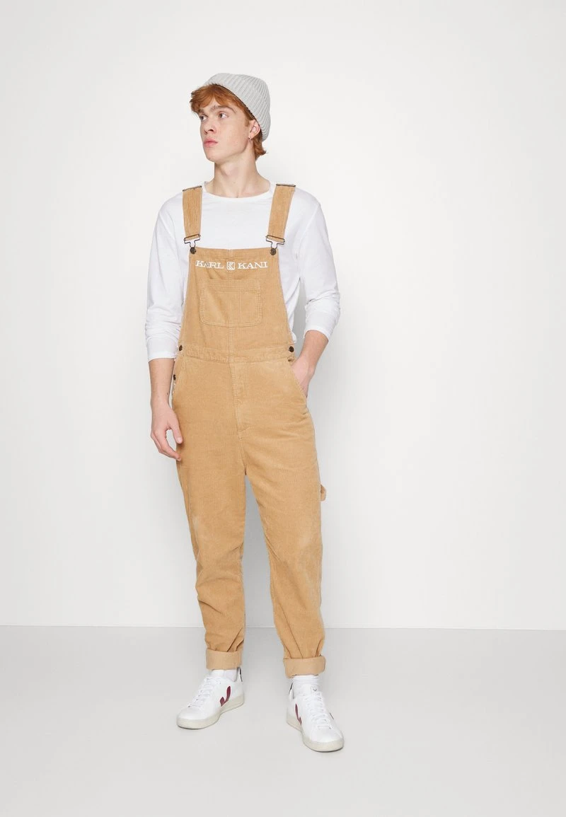 Beste Bewertungen von ✔️ Karl Kani RETRO DUNGAREE UNISEX - Stoffhose - Sand 😍 2 Beste Bewertungen von ✔️ Karl Kani RETRO DUNGAREE UNISEX - Stoffhose - Sand 😍 – Bild 2