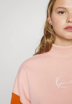 Blitzangebot 🔔 Karl Kani SMALL SIGNATURE BLOCK CREW - Sweatshirt - Rose, Damen ❤️ -Karl Kani Verkäufe 723108e7ee694cd0a24003215091b3ff