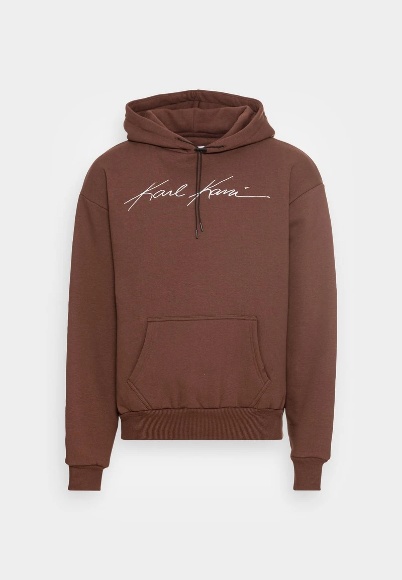 Billig 🥰 Karl Kani AUTOGRAPH HOODIE UNISEX - Kapuzenpullover - Brown 🔥 4 Billig 🥰 Karl Kani AUTOGRAPH HOODIE UNISEX - Kapuzenpullover - Brown 🔥 – Bild 4