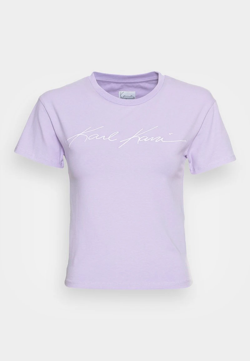 Top 10 ⌛ Karl Kani AUTOGRAPH TIGHT TEE - T-Shirt Print - Purple, Damen ⌛ 4 Top 10 ⌛ Karl Kani AUTOGRAPH TIGHT TEE - T-Shirt Print - Purple, Damen ⌛ – Bild 4
