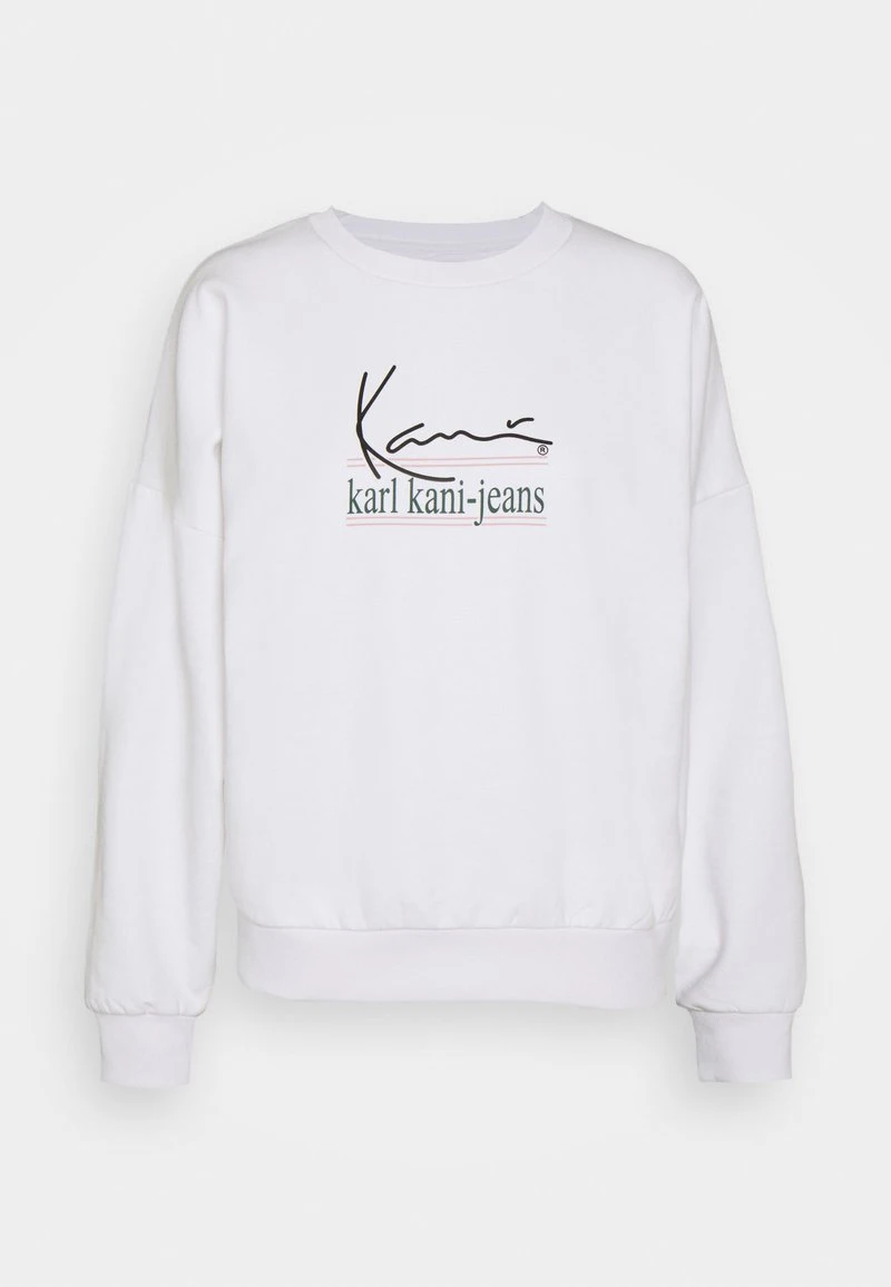 Schlussverkauf ⭐ Karl Kani SIGNATURE CREW - Sweatshirt - White, Damen 🎁 5 Schlussverkauf ⭐ Karl Kani SIGNATURE CREW - Sweatshirt - White, Damen 🎁 – Bild 5