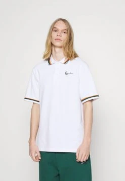 Großhandel 👏 Karl Kani SMALL SIGNATURE TEE - Poloshirt - White, Herren 🥰
