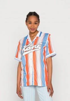Bestes Angebot 🌟 Karl Kani VARSITY STRIPE ⚾ BASEBALL - Bluse - Multicolor, Damen ⭐