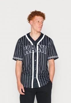 Blitzangebot ✔️ Karl Kani SERIF ⚾ BASEBALL UNISEX - Strickjacke - Black 🛒