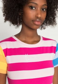 Bestpreis 🔔 Karl Kani SMALL SIGNATURE TIGHT TEE - T-Shirt Print - Pink, Damen 🤩 -Karl Kani Verkäufe 7f2892935fd84c1cbbefa4775defe871