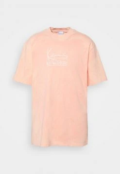 Am billigsten 🤩 Karl Kani SIGNATURE WASHED TEE UNISEX - T-Shirt Print - Light Orange 🛒