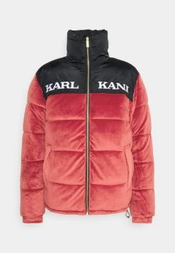 Am billigsten 🔥 Karl Kani RETRO VELVET BLOCK PUFFER UNISEX - Winterjacke - Dark Red ⌛ -Karl Kani Verkäufe 8330c8007f764d499bcf9c4ced99c7d1