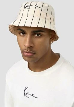 Bestes Angebot 💯 Karl Kani Hut - Cream, Herren 🎉