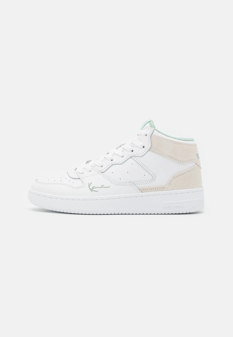 Auslauf 😍 Karl Kani Sneaker High - White/whisper White/frosty Green, Damen 😉 1 Auslauf 😍 Karl Kani Sneaker High - White/whisper White/frosty Green, Damen 😉