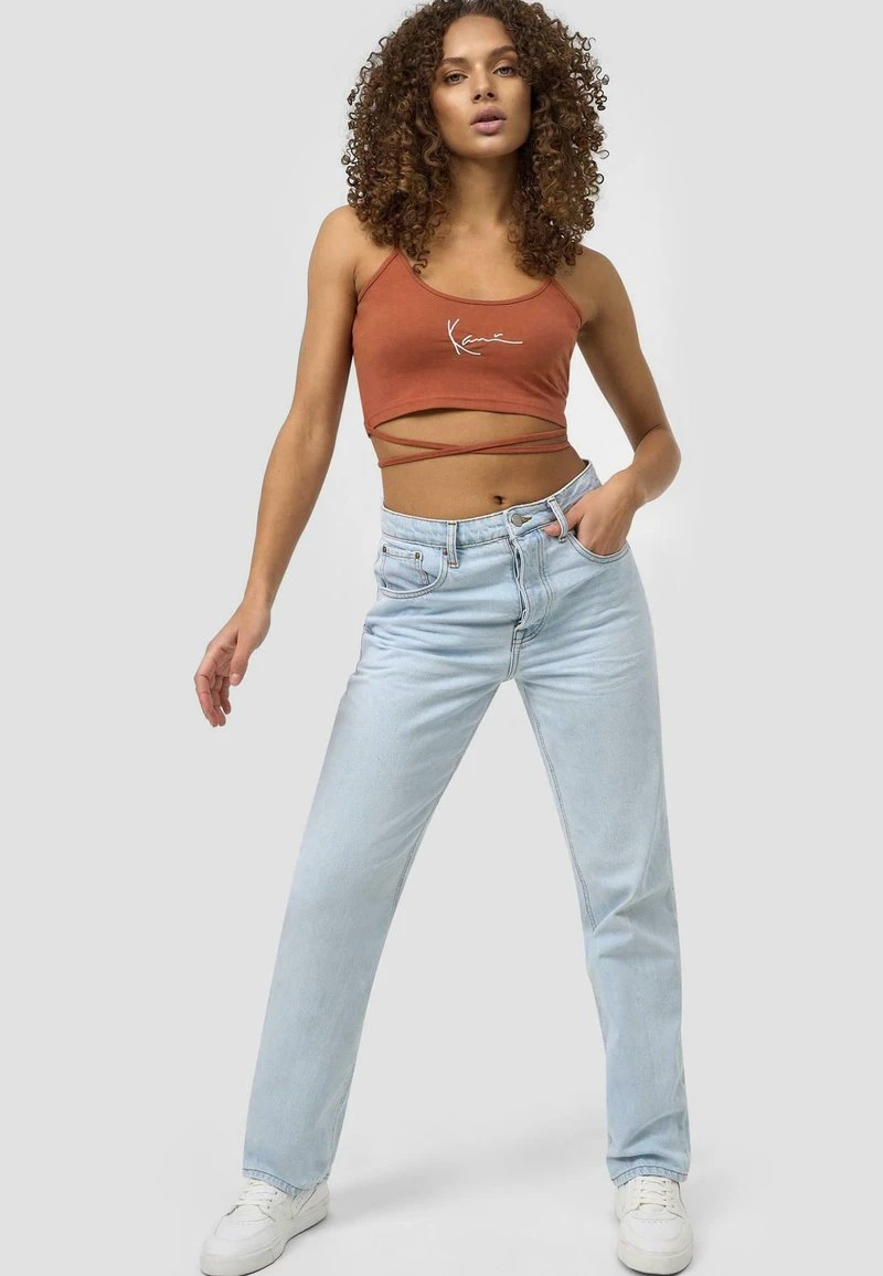 Am billigsten 🔔 Karl Kani Top - Rust, Damen ✨ 2 Am billigsten 🔔 Karl Kani Top - Rust, Damen ✨ – Bild 2