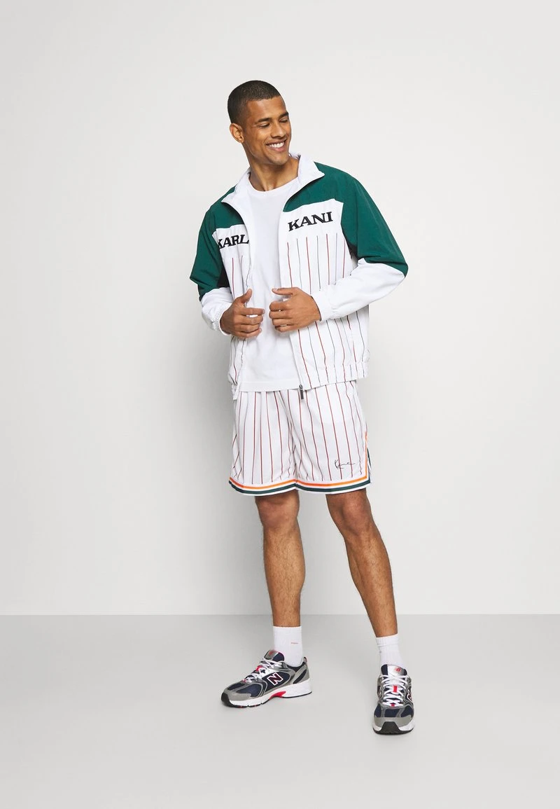 Coupon 🥰 Karl Kani SMALL SIGNATURE PINSTRIPE - Shorts - White, Herren ✨ 2 Coupon 🥰 Karl Kani SMALL SIGNATURE PINSTRIPE - Shorts - White, Herren ✨ – Bild 2