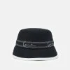 Auslauf ❤️ Karl Kani SIGNATURE TAPE BUCKET HAT UNISEX - Hut - Black 🎁