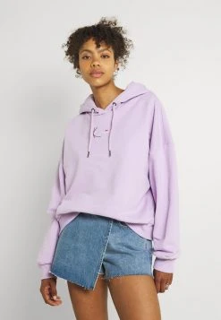 Budget ⌛ Karl Kani SMALL SIGNATURE HOODIE - Sweatshirt - Lilac, Damen 😉