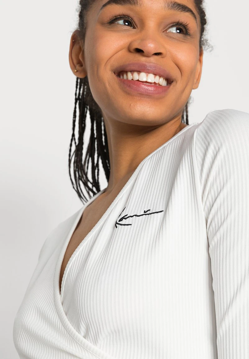 Budget ✨ Karl Kani Strickjacke - White, Damen 🎉 5 Budget ✨ Karl Kani Strickjacke - White, Damen 🎉 – Bild 5