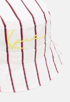 Angebote ❤️ Karl Kani SIGNATURE PINSTRIPE BUCKET HAT UNISEX - Hut - White ✔️ -Karl Kani Verkäufe 891c9dd4f9444cd5991749a383c958b0