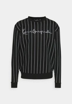 Bestes Angebot 🎁 Karl Kani UNISEX ORIGINALS PINSTRIPE CREW - Sweatshirt - Black 🔔 -Karl Kani Verkäufe 89baa93dedef4dd696083c531b2e37a6
