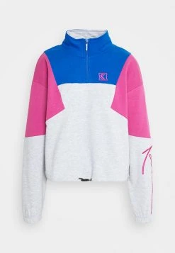Bestpreis ❤️ Karl Kani SIGNATURE BLOCK TROYER - Sweatshirt - Grey, Damen 🎉 -Karl Kani Verkäufe 89e351303b5040f4aaf870679a373790