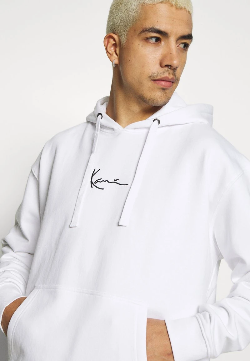 Besorgen 😉 Karl Kani SIGNATURE HOODIE - Kapuzenpullover - White/black, Herren ✨ 4 Besorgen 😉 Karl Kani SIGNATURE HOODIE - Kapuzenpullover - White/black, Herren ✨ – Bild 4