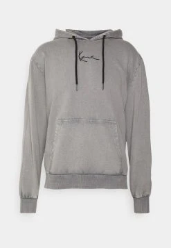 Bester Verkauf 😍 Karl Kani UNISEX SMALL SIGNATURE OS HOODIE BLEACHED - Sweatshirt - Grey ⌛ -Karl Kani Verkäufe 8ccf2a6522b1437980b26bd83738d3ca