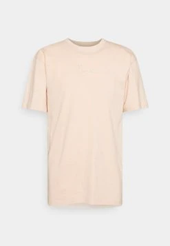 Billig ⭐ Karl Kani SMALL SIGNATURE TEE UNISEX - Top - Rose ✔️