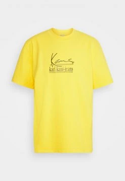 Coupon 🎁 Karl Kani SIGNATURE TEE UNISEX - T-Shirt Print - Yellow ❤️ -Karl Kani Verkäufe 8e69db22c70d4542a2de456310db4a95