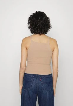 Budget ⌛ Karl Kani SMALL SIGNATURE - Top - Taupe, Damen 🔔 -Karl Kani Verkäufe 8e8039b8f95e4b0895621121692e8b38