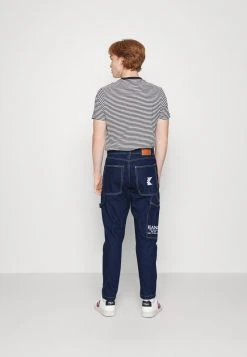 Blitzangebot ❤️ Karl Kani RETRO RINSED PANTS UNISEX - 🔔 Jeans Relaxed Fit - Dark Blue 🥰 -Karl Kani Verkäufe 8f7cf8faa140436792afd88af7937cd0