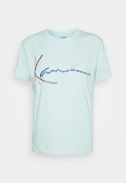 Budget ❤️ Karl Kani SIGNATURE TEE - T-Shirt Print - Mint, Damen 👍 -Karl Kani Verkäufe 90575de4c04644c6b7e1497960d2ebe8