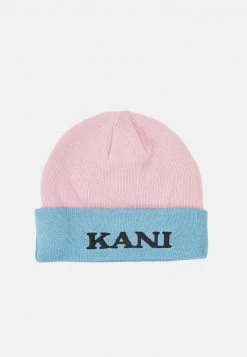 Top 10 😍 Karl Kani RETRO BLOCK BEANIE UNISEX - Mütze - Rose ❤️