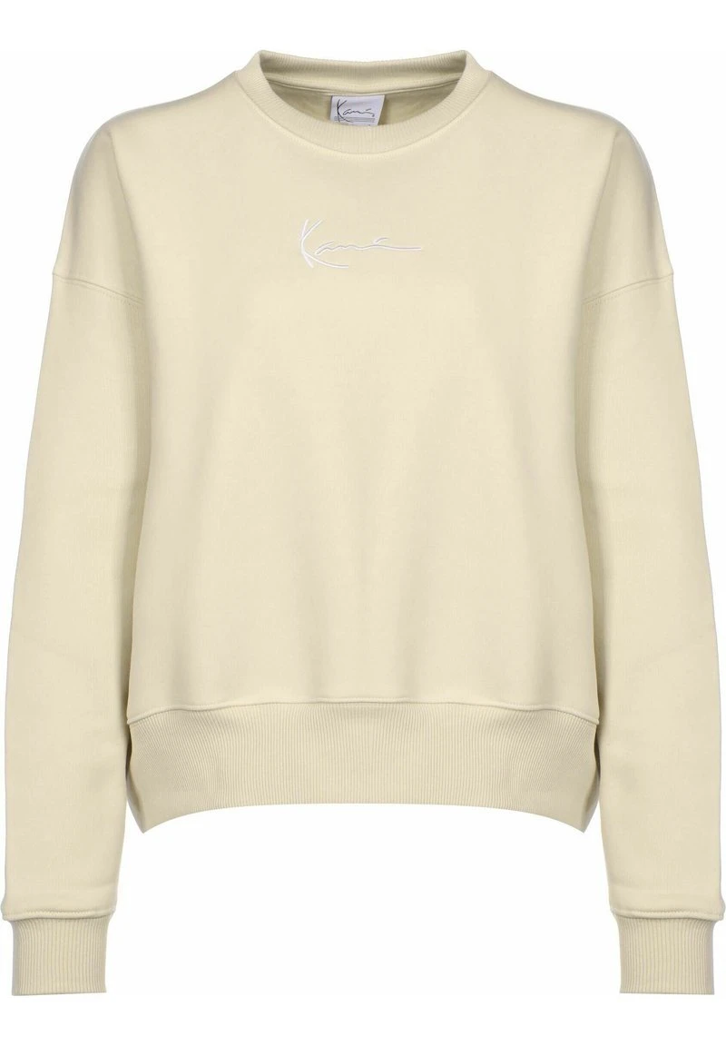 Blitzangebot 🔔 Karl Kani SMALL SIGNATURE - Sweatshirt - Light Sand, Damen 👍 1 Blitzangebot 🔔 Karl Kani SMALL SIGNATURE - Sweatshirt - Light Sand, Damen 👍