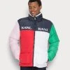 Beste Bewertungen von 🤩 Karl Kani UNISEX RETRO BLOCK PUFFER JACKET MULTICOLOR - Winterjacke - Multicolor 🎉
