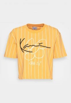 Top 10 ⭐ Karl Kani SIGNATURE CROP TEE - T-Shirt Print - Light Orange, Damen 😍 -Karl Kani Verkäufe 96605d2cabb549a4b41d4321290b338c