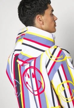 Billig ⭐ KARL KANI X SMILEY® SIGNATURE STRIPE HOODIE UNISEX - Kapuzenpullover - Multicolor ❤️ -Karl Kani Verkäufe 969285a3515644d78abafe7eaa79edfd
